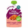 thumbnail image 3 of Little Freddie Organic Veggie Chilli, Beans & Lentils Baby Food Pouch 6m+ 130g, British Import (Pack of 2), 3 of 3