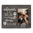thumbnail image 2 of Wherever You Go Personalized Picture Pet Frame, 2 of 3