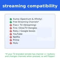 thumbnail image 4 of Flipper Big Button Universal TV Remote for Seniors, Elders - Easy Setup & Programmable Favorites Management, IR Devices - Infarred for TV, Cable Set T, 4 of 8
