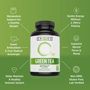 Zhou Green Tea Extract with EGCG | Metabolism, Energy and Healthy Heart Formula | 120 Veggie Capsules