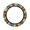 thumbnail image 7 of Jeiento Sunflower Golf Cart Steering Wheel Cover Breathable Golf Cart Steering Wheel Covers Anti-Heat 14 Inch Steering Wheel Cover Native Southwest Aztec Golf Cart Accessories, 7 of 7