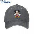 thumbnail image 2 of Gorra de béisbol con estampado de Mickey para hombre y mujer, gorro vaquero desgastado, Estilo Vintage, Snapback, para verano Fivean unisex, 2 of 2