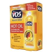 Alberto Vo5 Hot Oil Moisturizing Treatment With Vitamin E - 0.5 Oz, 2 tubes, 3 Pack