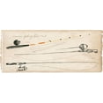 thumbnail image 2 of Parker, Jennifer Paxton 14x8 Gold Ornate Wood Framed with Double Matting Museum Art Print Titled - Tackle Box Collection D, 2 of 4