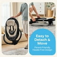 thumbnail image 3 of HARPPA Baby Swing for Boy with Remote Control, 5 Sway Speed, 10 Lullabies, Black, 3 of 11