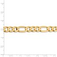 thumbnail image 5 of 14K Yellow Gold 8.75mm Concave Open Figaro Link Chain 22 Inch, 5 of 5