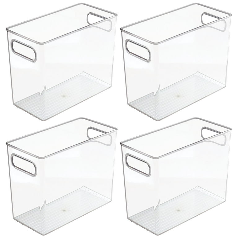 MDesign Plastic Bathroom Storage Bins, 42 Genius Storage Solutions You'll  Be Shocked Your Home Is Missing