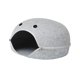 thumbnail image 2 of Nido para gatos semicerrado Yuyangstore refugio cálido para gatos Cueva de los gatos de fieltro Gris claro, 2 of 8