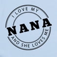 thumbnail image 2 of CafePress - I Love My Nana And She Loves Me Body Suit - Long Sleeve Cotton Baby Bodysuit, 2 of 4
