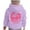 Purple, variant on Girls Boys Hoodies Sweatshirts Plam Puff Print Sweatshirts With Pockets Loose Hot Pink 6-7 Years