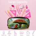 thumbnail image 4 of MUOOUM Pencil Case, Forest Rainbow Mushroom Painting Large Capacity Pencil Pouch Stationery Pen Bag, 4 of 7