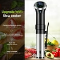 thumbnail image 2 of Cooking machine WiFi Sous Cooker Machine Immersion Circulator Quiet 1100 Watts  APP Accurate Temperature and Time Digital Display  Sous Cooker, 2 of 7