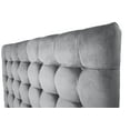 Chic Home Handel Bed Frame with Headboard Velvet Upholstered