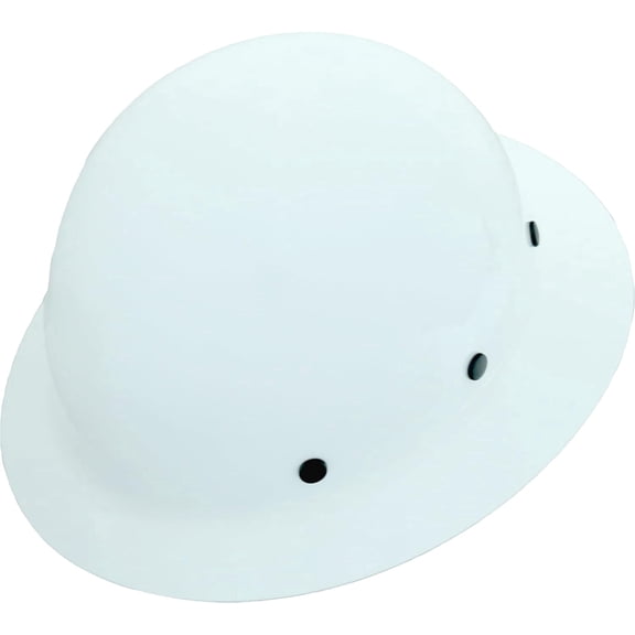 AFP Fiber Full Brim Hard Hat | 6 Point Ratchet Suspension | OSHA & ANSI Rated | Hard Hats for Men | Premium Construction Helmets for Safety