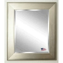 Rayne Brushed Silver Wall Mirror