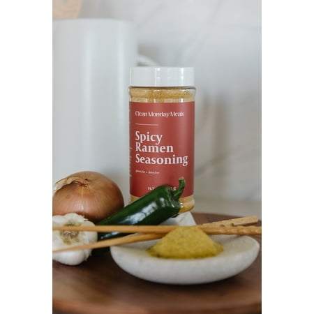 Clean Monday Meals | Spicy Ramen Seasoning Mix | Dairy Free & Gluten Free | 11.07oz