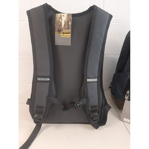 Mochila Nibul 2 Nicks club Mochila nicks club biker color negro y compartimento para lap top Walmart en linea