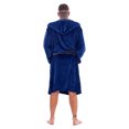 thumbnail image 2 of Keanu Mens Fleece Dressing Gown, 2 of 4