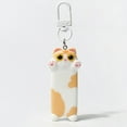 thumbnail image 6 of Bottone Cartoon Cat Keychain Novelty Kittens Seeking a Hug Pendant Keyring for Women Car Key Holder Backpack Ornament Birthday, 6 of 7