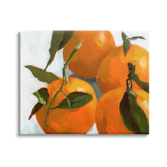 Stupell Industries Traditional Tabletop Oranges Still Life Realistic Painting,20 x 16, Design by Victoria Barnes