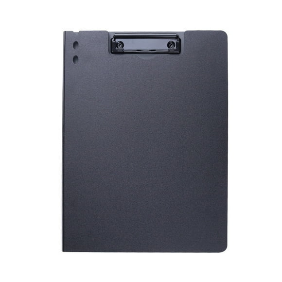 HUASHENG Presse-Papiers en Plastique Format Lettre Standard avec Double Pince Métallique, Convient aux Travailleurs, Étudiants, Enseignants (12.5 X 9.5 Pouces)