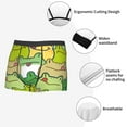 thumbnail image 6 of Disketp Cartoon Frog Men'S Boxer Briefs,Soft And Breathable Cotton Underwear With Comfortflex Waistband, 6 of 8