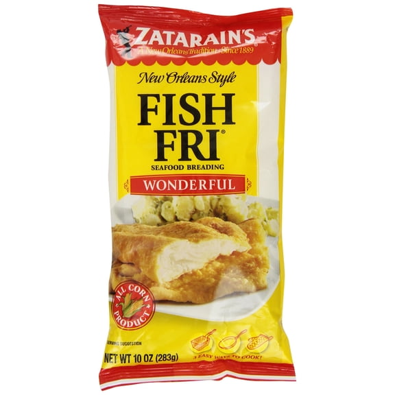 Zatarains - Light Corn Breading for Seafood Frying - 10 Oz Case of 12