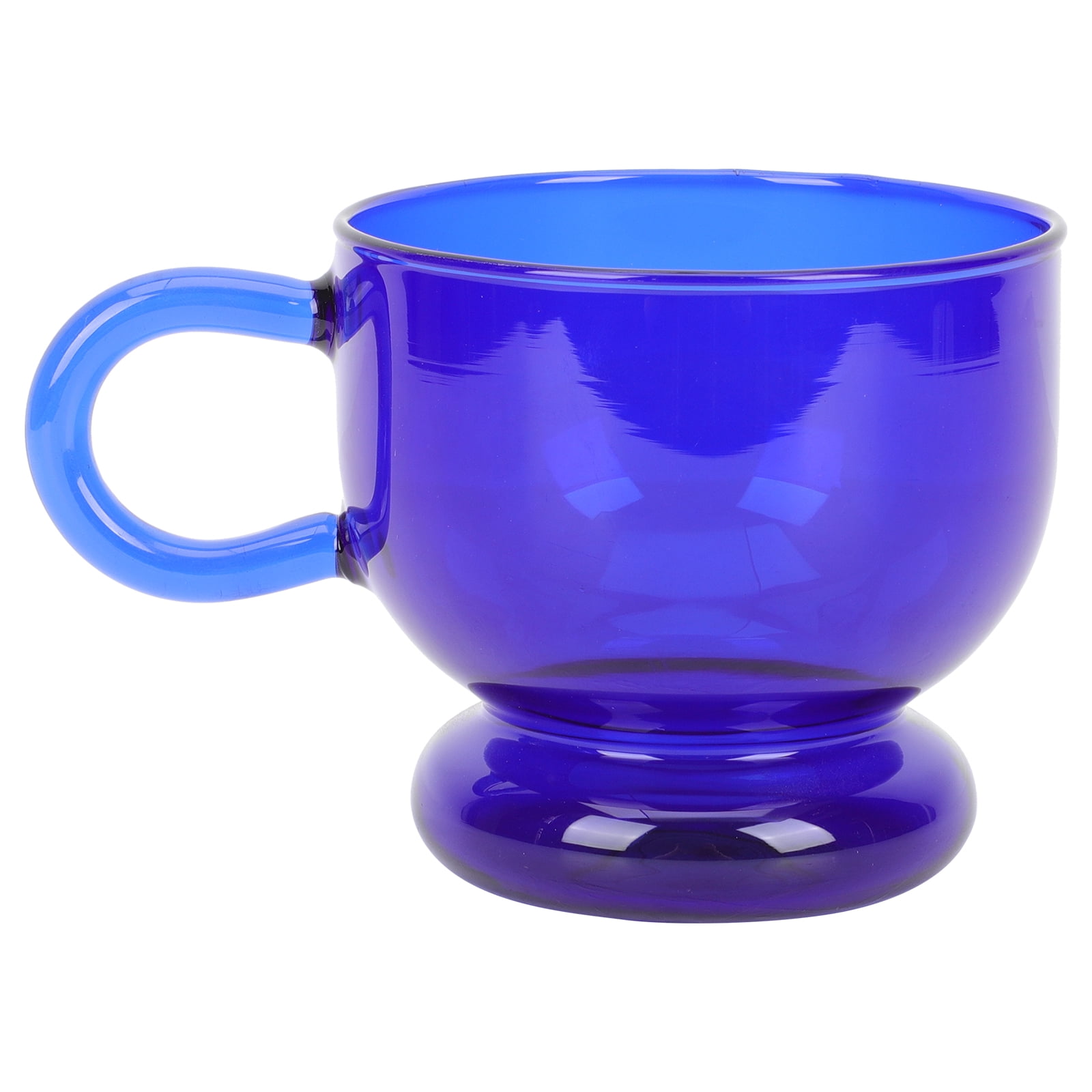 Household Glass Coffee Cup Colored Glass Cup Milk Mug Multifunction