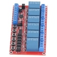 thumbnail image 1 of Carte d'Expansion Relais, Module Relais 5V 12V 24V Moins d'Interférence 6 Canaux pour Équipement Électrique, 1 of 8