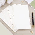 thumbnail image 3 of B5 Loose Leaf Filling Paper 9 Hole 45 Sheets White Paper for Notebook Planner School Office Writing Drawing Diary Note Taking, 3 of 3