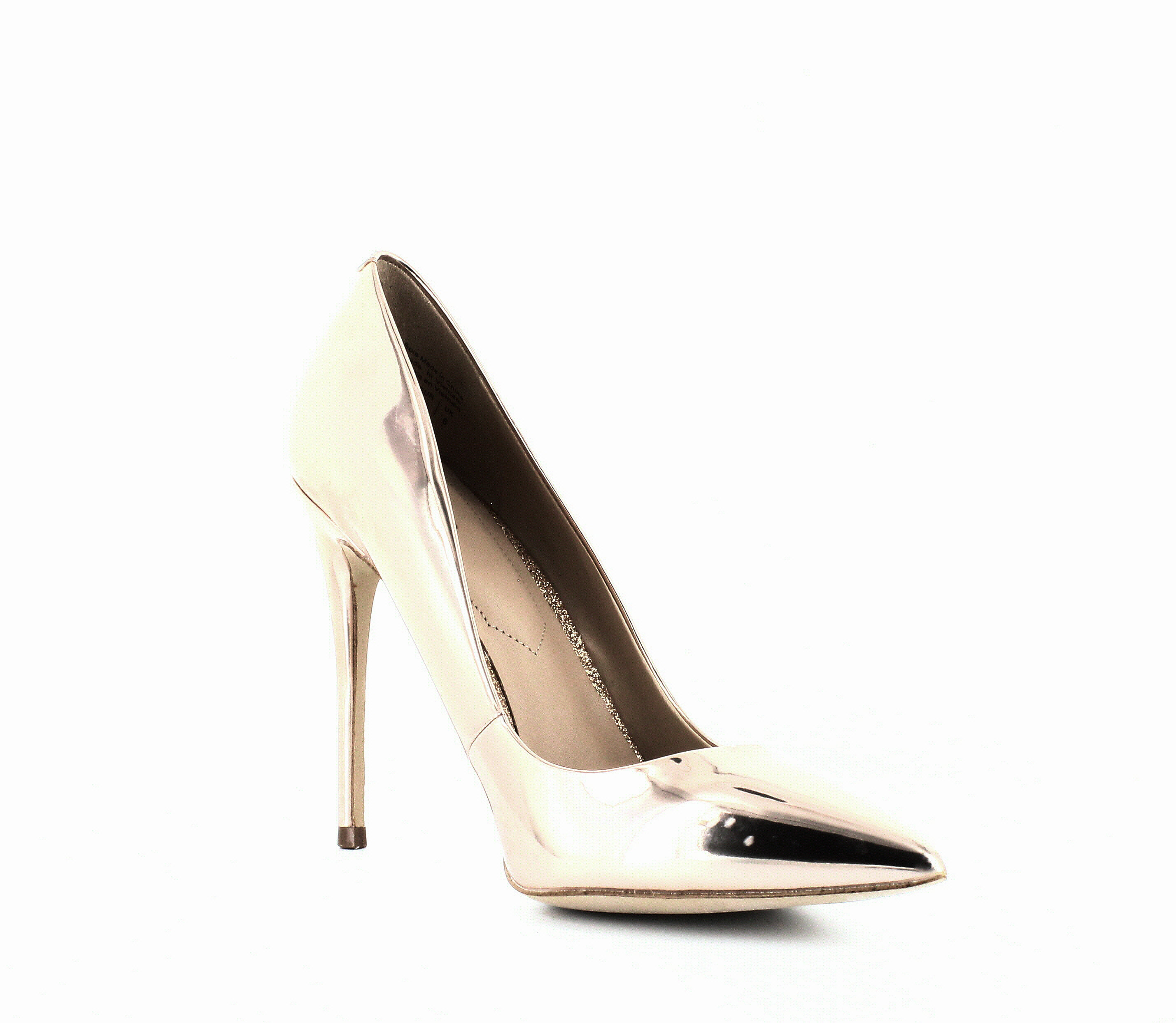 aldo metallic heels