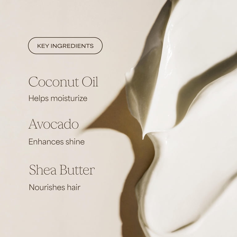 Raw Sugar The Moisture Smoothie Hair Mask, Avocado & Coconut photo 3
