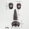 thumbnail image 1 of RV Estatuas de jardín Escultura Caras de árbol Tronco Decoración al aire libre Árbol colgante Anciano Abrazador al aire libre Adornos de Navidad Ojos grandes Resistente a la intempRVie para intRVior H, 1 of 5