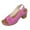 Pink Sandals for Women, variant on hopeusnice Sandals for Women Square High heel Breathable Soft PU Materials Summer Shoes Non-slip Open Toe Trendy Women's Sandals Buckle Dress Shoes Pink 42