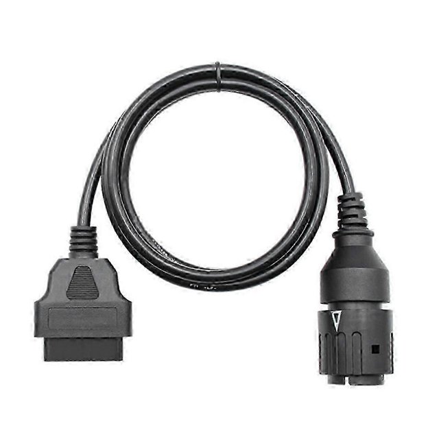 For BMW ICOM D Cable Motorcycles 10 Pin Diagnostic Cable for Bmw 10 Pin Adaptor to 16Pin OBD2 Scanne