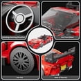 thumbnail image 3 of F81Z Classic Sports Car Building Kits, MOC Racing Car Toys Model, Vehicle Blocks Set Suitable for Boys to Build, House Decoration   Adults  (449 Pcs), 3 of 7
