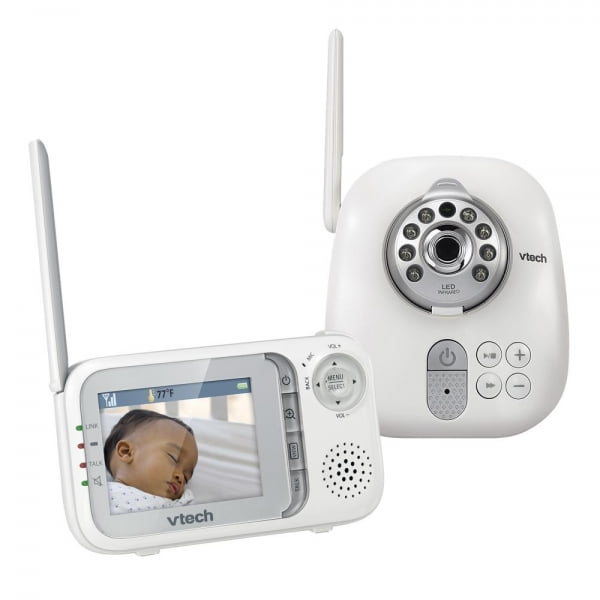 Vtech Vm321 2 4 Ghz Full Color Video And Audio Baby Monitor Walmart Com Walmart Com