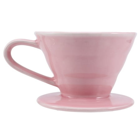 

Ceramic Hand Brew Coffee Filter Cup Conical Filter Coffee Dripper Kit Household Coffee Appliance Pour over Coffee Stand D