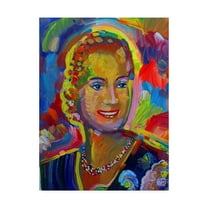 Trademark Fine Art 'Evita Eva Perone' Canvas Art by Howie Green