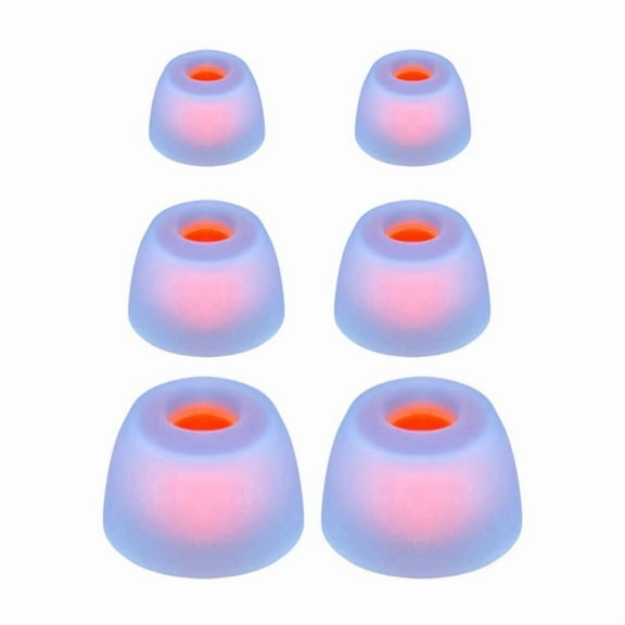 Silicone Earbuds Eartips For JBL T230NC TWS, Live Pro  Earphone Eartip Set 6Pcs In Optional Size And Color