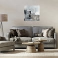 thumbnail image 3 of Stupell Industries Contemporary Still Waters Monochrome Abstraction Canvas Art, 17 x 17, by Susan Jill, 3 of 8