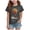 Grey, variant on felwors American Star Flag Girls 4th of July Shirt USA Patriotic Kids Sequin T-Shirt