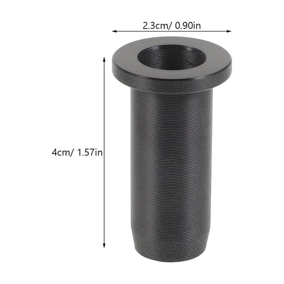 NICEXMAS 4-Pack Black Nylon Oarlock Sockets for Kayak Rowing Accessories, Oar Holders Set