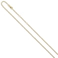 thumbnail image 2 of Finest Gold1368-16-2 Leslies 14K Yellow Gold 1.5 mm Diamond-Cut Loose Rope 1 in. Plus 1 in. Adjustable Chain, 2 of 6