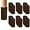 Coffee-1, variant on 24 PCs Furniture Leg Socks - Coffee Knitted Furniture Socks, Double Thickness Chair Leg Floor Protectors, High Elastic Chair Leg Covers Furniture Caps Set, Move Easily and Reduce Noise