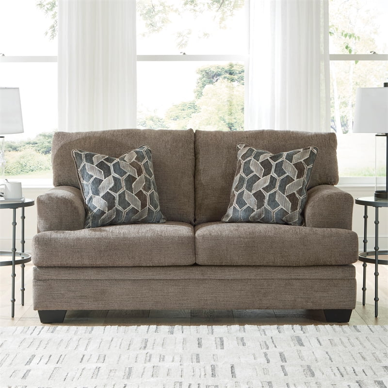 Signature Design by Ashley Stonemeade Beige Loveseat