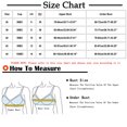 thumbnail image 3 of Ofreoo Sports Bras for Women Flower Wave Pendant Together With Chest Cushion Daily Bra Clearance Clothes under $8.00, 3 of 9