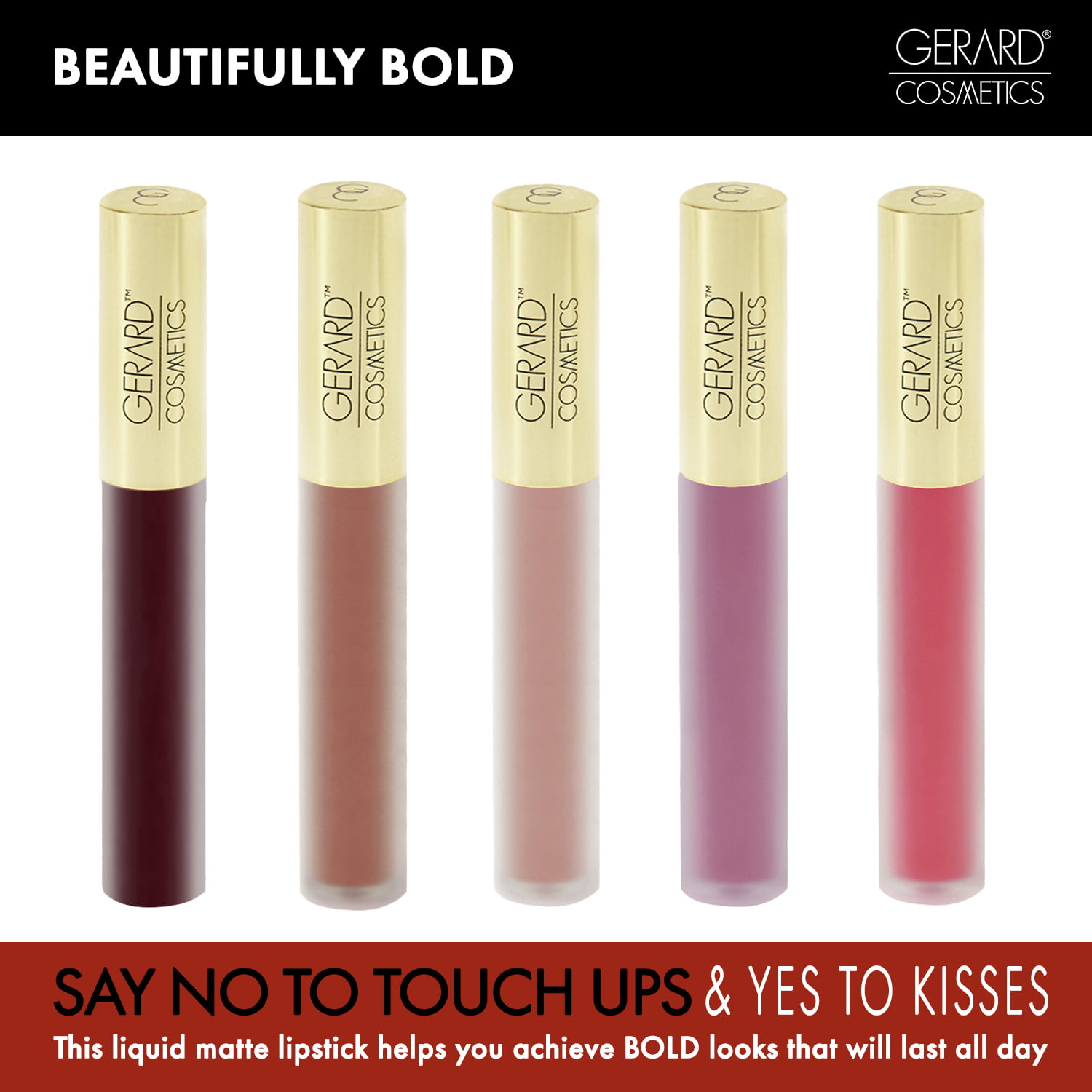 schrijven Blootstellen fluweel Gerard Cosmetics HydraMatte Liquid Lipstick, Skinny Dip - Walmart.com