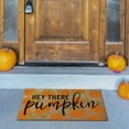 thumbnail image 4 of JeashCHAT Halloween Doormat Cute Pumpkin Decorative Fall Door Mat Welcome Mat for Indoor Outdoor Entrance Front Porch, Non-Slip Kitchen Mat Thanksgiving Decorations, 16 x 24 In, 4 of 6