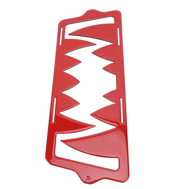 Front Grille Teeth Insert Decoration Cool Look Bumper Center Grille Replacement for Slingshot 2015-2025